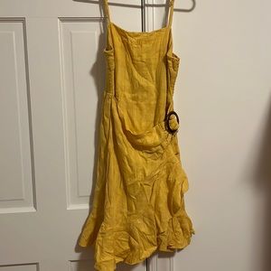 Yellow sun dress